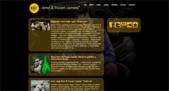 Desktop Screenshot of emir-frozencamels.com