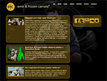 Tablet Screenshot of emir-frozencamels.com